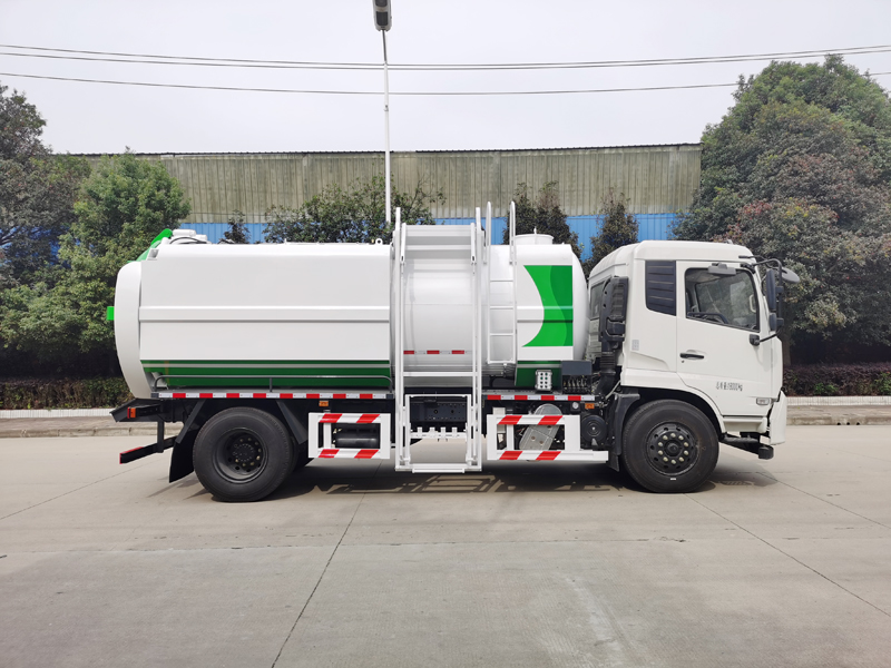 Kitchen garbage truck