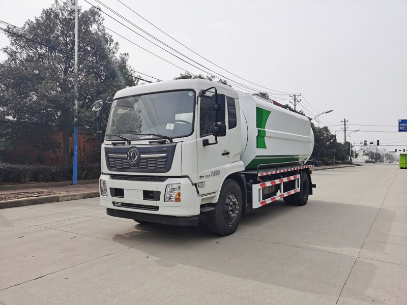 Kitchen garbage truck