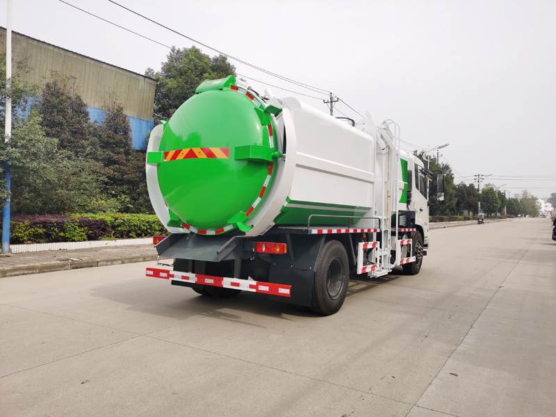Kitchen garbage truck