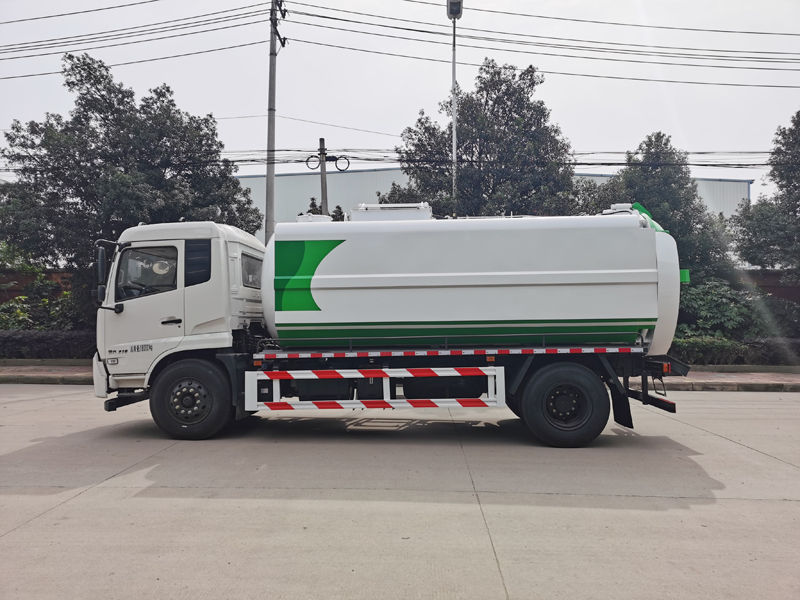 Kitchen garbage truck