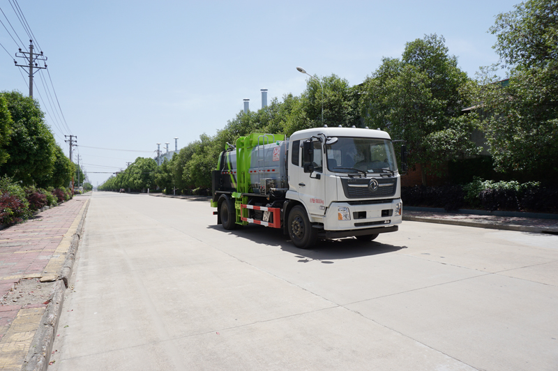 Kitchen garbage truck