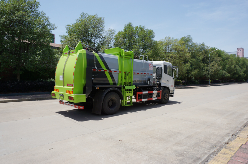Kitchen garbage truck