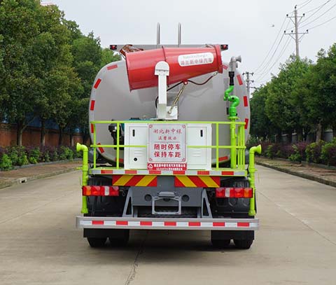 Multi-functional dust suppression vehicle